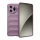 Szilikon telefonvédő (ütésállóság, kameravédő, 3D) LILA