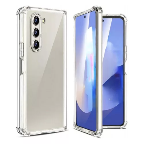 Szilikon telefonvédő (ütésállóság, légpárnás sarok) ÁTLÁTSZÓ
