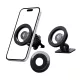 SPIGEN MFT13 autós tartó (szellőzőre, műszerfalra, öntapadó, 360°, mágneses) FEKETE