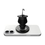 SPIGEN MFT13 autós tartó (szellőzőre, műszerfalra, öntapadó, 360°, mágneses) FEKETE