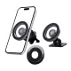 SPIGEN MFT13 autós tartó (szellőzőre, műszerfalra, öntapadó, 360°, mágneses) EZÜST