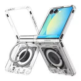   SPIGEN ULTRA HYBRID MAG NEO ONE műanyag telefonvédő (ütésállóság, légpárnás keret, MagSafe) ÁTLÁTSZÓ