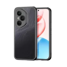   DUX DUCIS AIMO szilikon telefonvédő (ütésállóság, kameravédő, matt, hullám) FEKETE