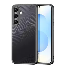   DUX DUCIS AIMO szilikon telefonvédő (ütésállóság, kameravédő, matt, hullám) FEKETE