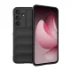 Szilikon telefonvédő (ütésállóság, kameravédő, 3D) FEKETE