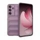 Szilikon telefonvédő (ütésállóság, kameravédő, 3D) LILA