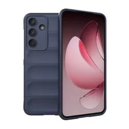   Szilikon telefonvédő (ütésállóság, kameravédő, 3D) SÖTÉTKÉK