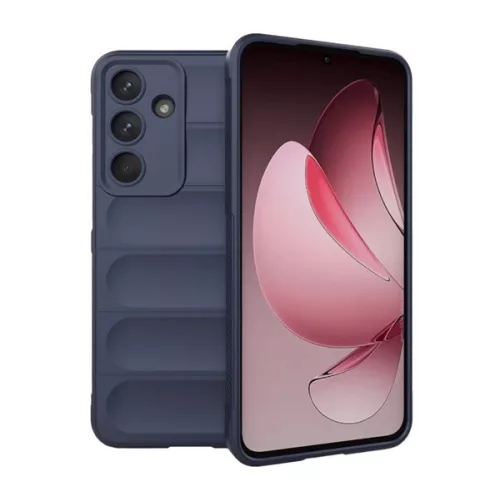 Szilikon telefonvédő (ütésállóság, kameravédő, 3D) SÖTÉTKÉK