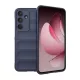 Szilikon telefonvédő (ütésállóság, kameravédő, 3D) SÖTÉTKÉK
