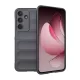 Szilikon telefonvédő (ütésállóság, kameravédő, 3D) SÖTÉTSZÜRKE
