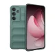 Szilikon telefonvédő (ütésállóság, kameravédő, 3D) SÖTÉTZÖLD