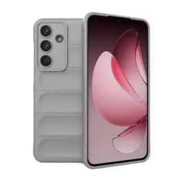   Szilikon telefonvédő (ütésállóság, kameravédő, 3D) VILÁGOSSZÜRKE