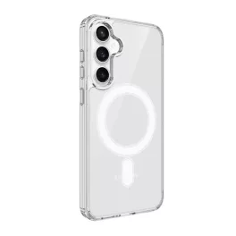   Szilikon telefonvédő (ütésállóság, légpárnás sarok, MagSafe) ÁTLÁTSZÓ