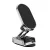 Designed for SAMSUNG autós tartó (műszerfalra, öntapadó, 360°, állítható, mágneses, összecsukható) FEKETE