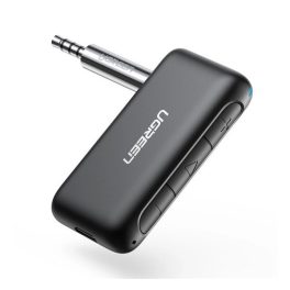   UGREEN bluetooth FM transmitter Type-C aljzat (v5.3, 3.5mm jack, mikrofon) FEKETE