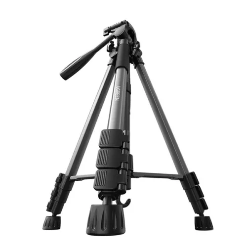 UGREEN LP661 tripod állvány (univerzális, alumínium, állítható, 88-175cm magasságban) SÖTÉTSZÜRKE