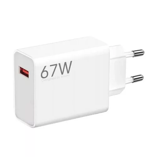 XIAOMI HYPERCHARGE hálózati töltő USB aljzat (67W, gyorstöltő) FEHÉR