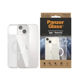   PANZERGLASS HARDCASE szilikon telefonvédő (ütésállóság, kameravédő, antibakteriális, MagSafe) ÁTLÁTSZÓ