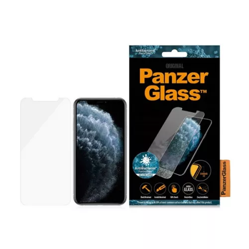 PANZERGLASS STANDARD FIT ANTIBACTERIAL képernyővédő üveg (karcálló, antibakteriális) ÁTLÁTSZÓ