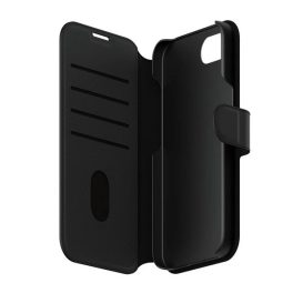 PANZERGLASS CARE TANGO TWO-IN-ONE tok álló, bőr hatású (FLIP, oldalra nyíló, MagSafe, kivehető telefonvédő) FEKETE   PANZERGLASS CARE TANGO TWO-IN-ONE tok álló, bőr hatású (FLIP, oldalra nyíló, MagSafe, kivehető telefonvédő) FEKETE