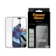 PANZERGLASS CERAMIC PROTECTION ULTRA-WIDE FIT képernyővédő üveg (3D, kerámia + segédkeret) FEKETE