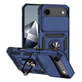 Defender szilikon telefonvédő (ütésállóság, tartógyűrű, kameravédő) SÖTÉTKÉK   Defender szilikon telefonvédő (ütésállóság, tartógyűrű, kameravédő) SÖTÉTKÉK