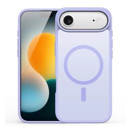 DUX DUCIS YIND szilikon telefonvédő (ütésállóság, kameravédő, matt, MagSafe) LILA   DUX DUCIS YIND szilikon telefonvédő (ütésállóság, kameravédő, matt, MagSafe) LILA
