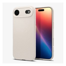 SPIGEN LIQUID AIR szilikon telefonvédő (ütésállóság, légpárnás sarok, rombusz) BÉZS   SPIGEN LIQUID AIR szilikon telefonvédő (ütésállóság, légpárnás sarok, rombusz) BÉZS