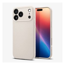 SPIGEN LIQUID AIR szilikon telefonvédő (ütésállóság, légpárnás sarok, rombusz) BÉZS   SPIGEN LIQUID AIR szilikon telefonvédő (ütésállóság, légpárnás sarok, rombusz) BÉZS