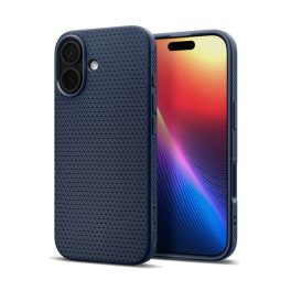 SPIGEN LIQUID AIR szilikon telefonvédő (ütésállóság, légpárnás sarok, rombusz) SÖTÉTKÉK   SPIGEN LIQUID AIR szilikon telefonvédő (ütésállóság, légpárnás sarok, rombusz) SÖTÉTKÉK