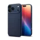 SPIGEN LIQUID AIR szilikon telefonvédő (ütésállóság, légpárnás sarok, rombusz) SÖTÉTKÉK