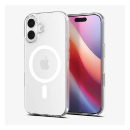   SPIGEN LIQUID CRYSTAL MAGSAFE szilikon telefonvédő (ütésállóság, légpárnás sarok, MagSafe) ÁTLÁTSZÓ