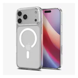   SPIGEN LIQUID CRYSTAL MAGSAFE szilikon telefonvédő (ütésállóság, légpárnás sarok, MagSafe) ÁTLÁTSZÓ