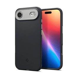 SPIGEN NANO POP szilikon telefonvédő (kameravédő, MagSafe) FEKETE   SPIGEN NANO POP szilikon telefonvédő (kameravédő, MagSafe) FEKETE