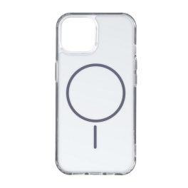 Szilikon telefonvédő (ultravékony, műanyag hátlap, MagSafe, légpárnás sarok) SÖTÉTSZÜRKE   Szilikon telefonvédő (ultravékony, műanyag hátlap, MagSafe, légpárnás sarok) SÖTÉTSZÜRKE