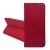 Tok álló, bőr hatású (FLIP, oldalra nyíló, asztali tartó, kártyazseb, prémium) PIROS