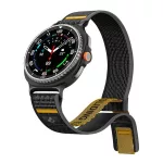 SPIGEN ATHLEX AIR ACTIVE pótszíj (egyedi méret, nylon, tépőzáras, légáteresztő, SPORT) FEKETE