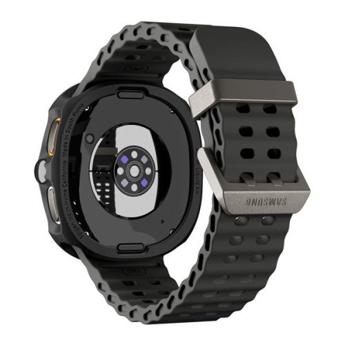 SPIGEN LIQUID AIR szilikon óra keret (ütésállóság) FEKETE