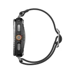 SPIGEN LITE FIT pótszíj (egyedi méret, textil) FEKETE