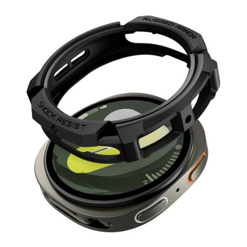 SPIGEN RUGGED ARMOR műanyag óra keret (ütésállóság) FEKETE