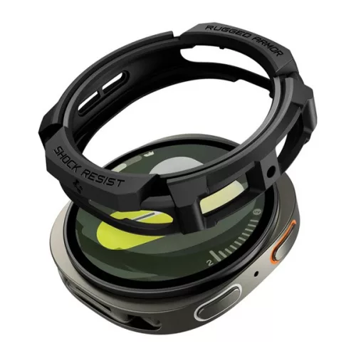 SPIGEN RUGGED ARMOR műanyag óra keret (ütésállóság) FEKETE