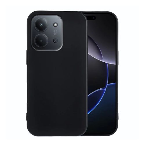 Szilikon telefonvédő (matt) FEKETE