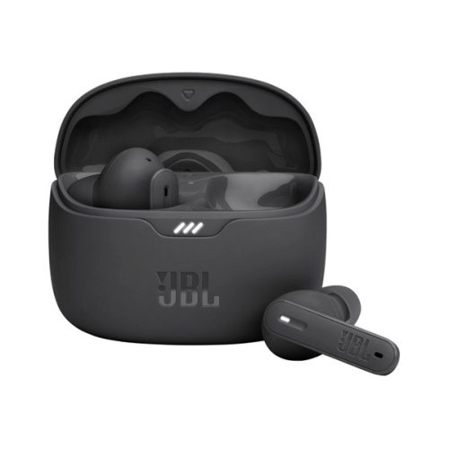 JBL TUNE 245NC bluetooth fülhallgató SZTEREO (v5.3, TWS, mikrofon, aktív zajszűrő, IP54 + töltőtok) FEKETE