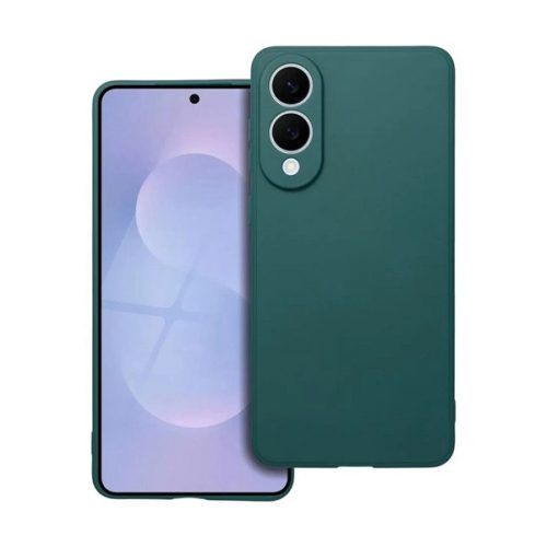 Szilikon telefonvédő (matt) SÖTÉTZÖLD