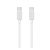 USAMS KY adatkábel (Type-C - Type-C, 60W, PD gyorstöltő, 200cm) FEHÉR