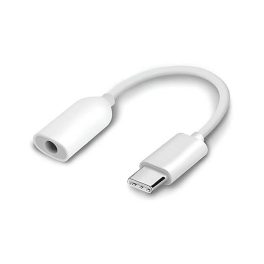   XIAOMI audió adapter kábel (3.5mm jack aljzat - Type-C) FEHÉR