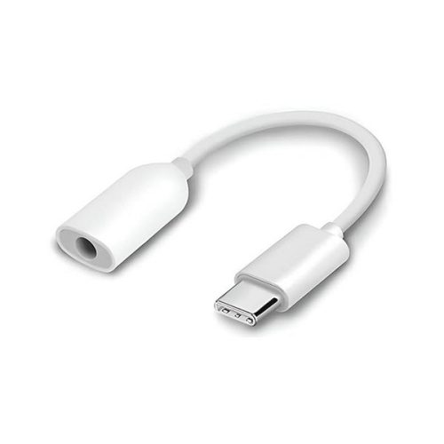 XIAOMI audió adapter kábel (3.5mm jack aljzat - Type-C) FEHÉR