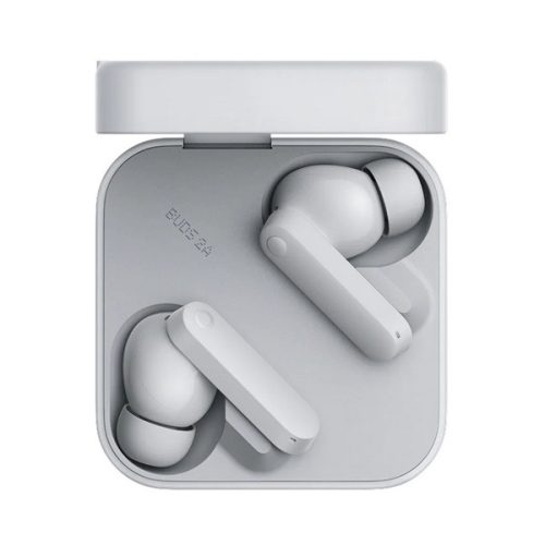 NOTHING CMF BUDS 2A bluetooth fülhallgató SZTEREO (v5.4, TWS, mikrofon, aktív zajszűrő, IP54 + töltőtok) VILÁGOSSZÜRKE