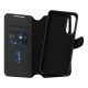 PANZERGLASS CARE TANGO TWO-IN-ONE tok álló, bőr hatású (FLIP, oldalra nyíló, wireless, kivehető telefonvédő) FEKETE