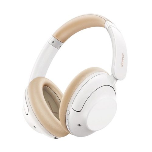 UGREEN HITUNE MAX5 HP202 bluetooth fejhallgató SZTEREO (v5.0, mikrofon, akítv zajszűrő, összehajtható) BÉZS
